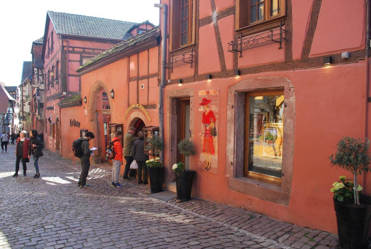 Gite "Au Coeur De Riquewihr - Vue Sur Le Vignoble" A Riquewihr Leilighet Eksteriør bilde