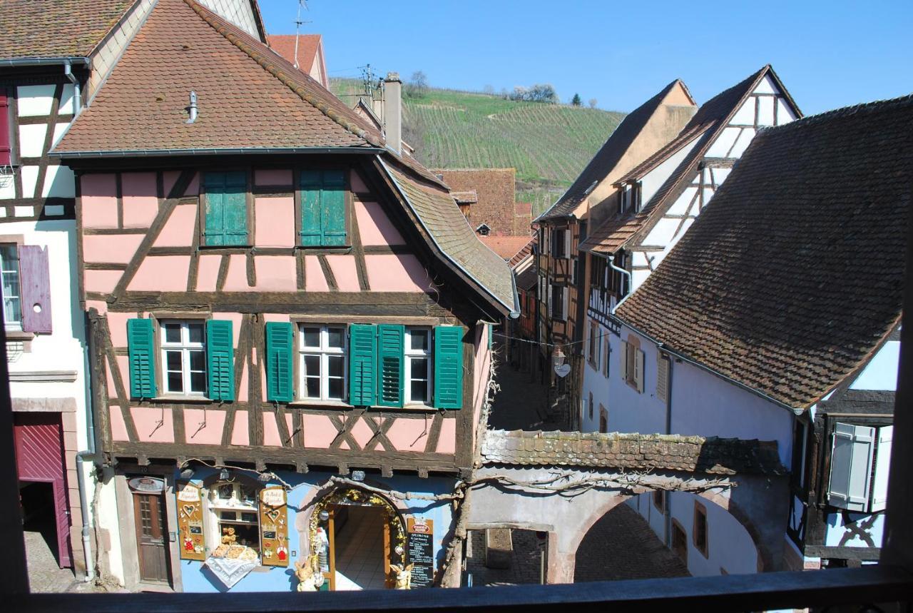 Gite "Au Coeur De Riquewihr - Vue Sur Le Vignoble" A Riquewihr Leilighet Eksteriør bilde