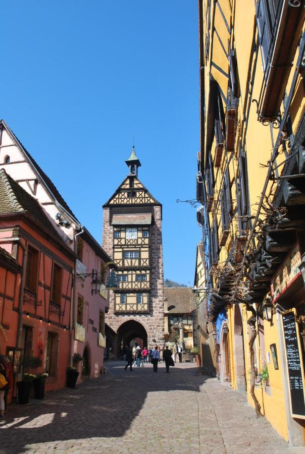 Gite "Au Coeur De Riquewihr - Vue Sur Le Vignoble" A Riquewihr Leilighet Eksteriør bilde