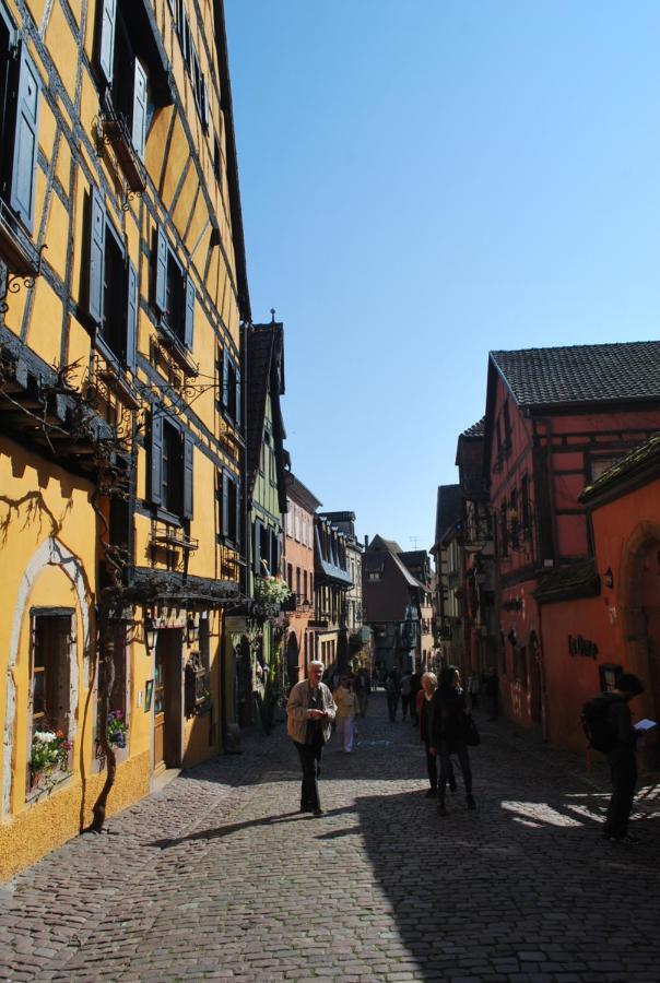 Gite "Au Coeur De Riquewihr - Vue Sur Le Vignoble" A Riquewihr Leilighet Eksteriør bilde