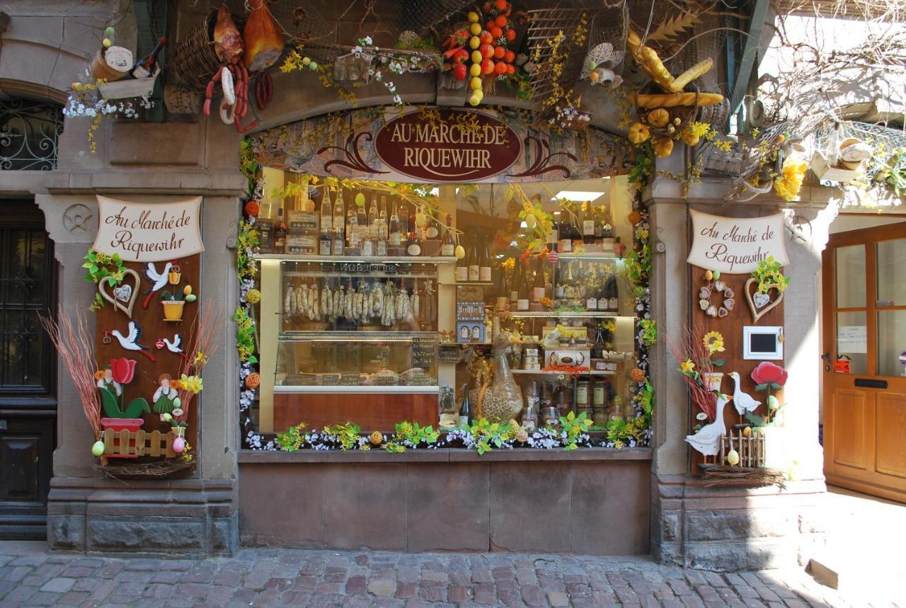 Gite "Au Coeur De Riquewihr - Vue Sur Le Vignoble" A Riquewihr Leilighet Eksteriør bilde