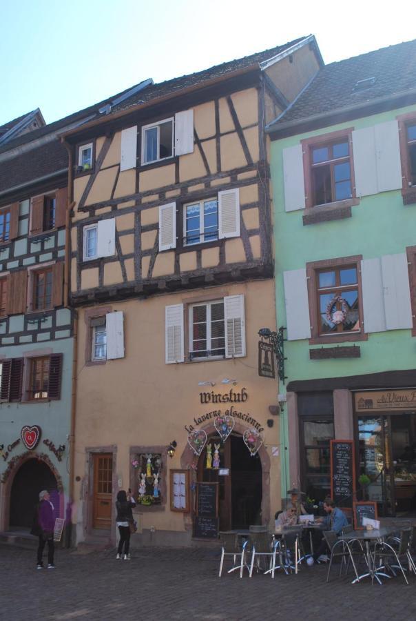 Gite "Au Coeur De Riquewihr - Vue Sur Le Vignoble" A Riquewihr Leilighet Eksteriør bilde